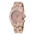 Marc Jacobs Amy Brown Dial Brown Steel Strap Watch for Women - MBM3128