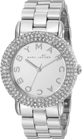 Marc Jacobs Marci Silver Dial Silver Steel Strap Watch for Women - MBM3190