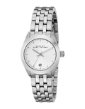 Marc Jacobs Peeker Silver Dial Silver Steel Strap Watch for Women - MBM3373