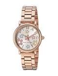 Marc Jacobs Classic White Dial Rose Gold Steel Strap Watch for Women - MJ3582