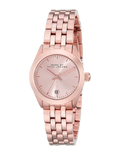 Marc Jacobs Peeker Rose Gold Dial Rose Gold Steel Strap Watch for Women - MBM3374