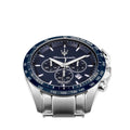 Maserati Traguardo Chronograph Blue Dial 45mm Stainless Steel Watch For Men - R8873612043