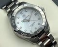 Tag Heuer Aquaracer White Mother of Pearl Dial Watch for Women - WBD1314.BA0740