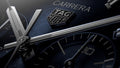 Tag Heuer Carrera Chronograph Blue Dial Silver Steel Strap Watch for Men - CBN2A1A.BA0643