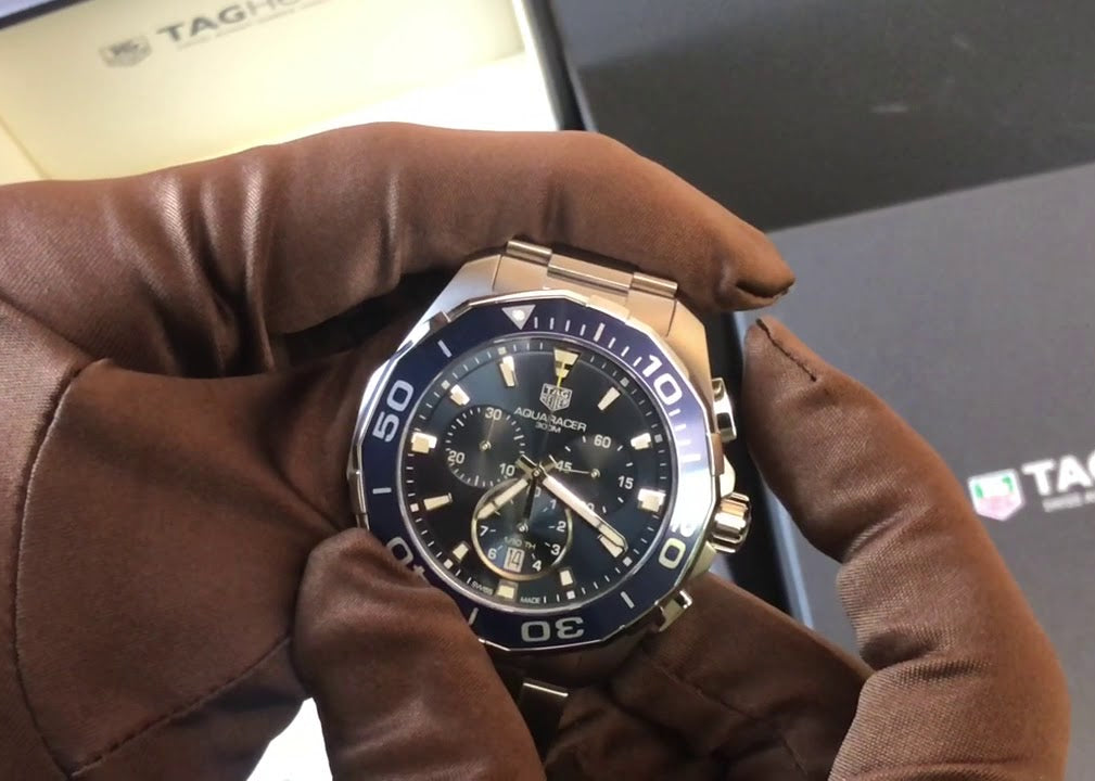 Tag Heuer Aquaracer Black Dial Watch for Men - CAY111A.BA0927