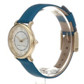 Marc Jacobs Roxy Silver Dial Green Leather Strap Watch for Women - MJ1633