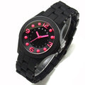 Marc Jacobs Pelly Black Dial Black Silicone Strap Watch for Women - MBM2530