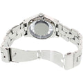 Marc Jacobs Henry Transparent Silver Dial Silver Steel Strap Watch for Women - MBM3205