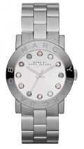 Marc Jacobs Amy Dexter Silver Dial Silver Steel Strap Watch for Women - MBM3214