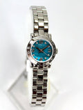 Marc Jacobs Amy Blue Dial Silver Steel Strap Watch for Women - MBM3274