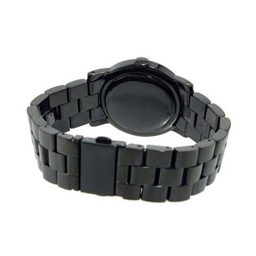 Marc Jacobs Amy Black Dial Black Steel Strap Watch for Women - MBM8595