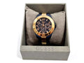Guess BFF Multifunction Blue Dial Two Tone Steel Strap Watch for Women - W0231L6