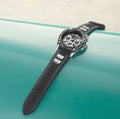 Guess Delta Black Dial Black Silicone Strap Watch for Men - GW0051G1