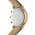 Daniel Wellington Iconic Chronograph St Mawes Brown Dial Brown Leather Strap Watch For Men - DW00100640