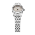 Michael Kors Lexington Three-Hand Silver Dial Silver Steel Strap Watch for Women - MK4843
