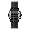 Michael Kors Cunningham Chronograph Black Dial Black Steel Strap Watch For Men - MK8965