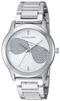 Michael Kors Harman Analog Silver Dial Silver Steel Strap Watch For Women - MK3672