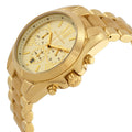 Michael Kors Bradshaw Gold Dial Gold Steel Strap Watch for Women - MK5722