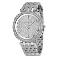 Michael Kors Darci Silver Dial Silver Steel Strap Watch for Women - MK3437
