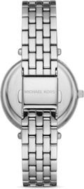 Michael Kors Darci Quartz White Dial Silver Steel Strap Watch For Women - MK4516