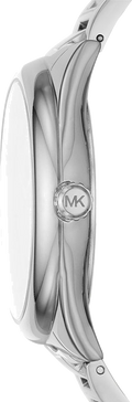 Michael Kors Janelle Quartz Silver Dial Silver Steel Strap Watch For Women - MK7311