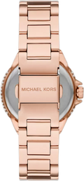 Michael Kors Camille Multifunction White Dial Rose Gold Steel Strap Watch For Women  - MK4700