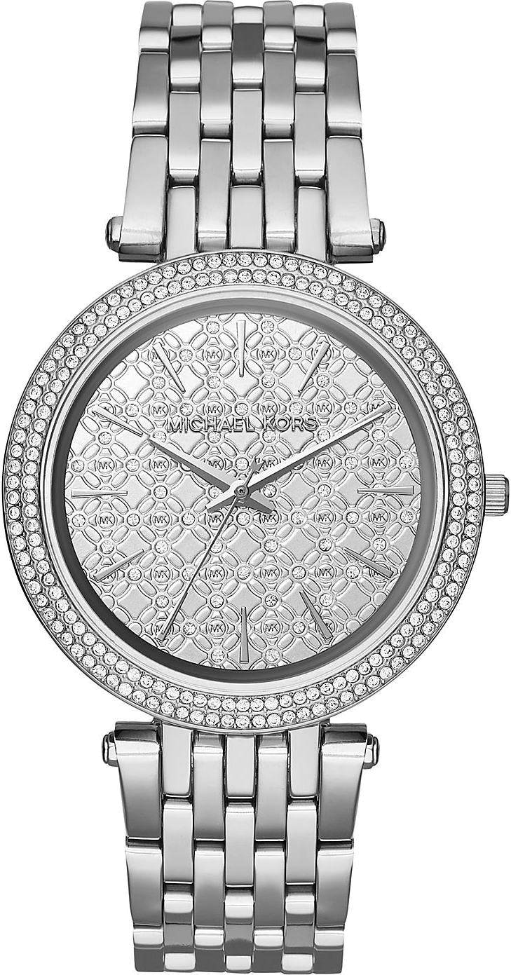 Michael Kors Darci Silver Dial Silver Steel Strap Watch for Women - MK3404