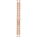 Michael Kors Mini Slim Runway Rose Gold Dial Rose Gold Steel Strap Watch For Women - MK3457