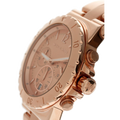 Michael Kors Dylan Rose Gold Dial Rose Gold Steel Strap Watch for Women - MK5314