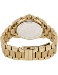 Michael Kors Bradshaw Gold Dial Two Tone Steel Strap Watch for Women - MK6359