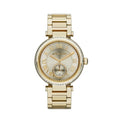 Michael Kors Skylar Gold Dial Gold Steel Strap Watch for Women - MK5867