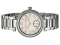 Michael Kors Skylar Quartz White Dial Silver Steel Strap Watch For Women - MK5970