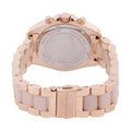 Michael Kors Bradshaw Rose Gold Dial Two Tone Steel Strap Watch for Women - MK6066