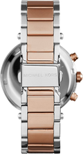 Michael Kors Parker Blue Dial Two Tone Steel Strap Watch for Women - MK6141