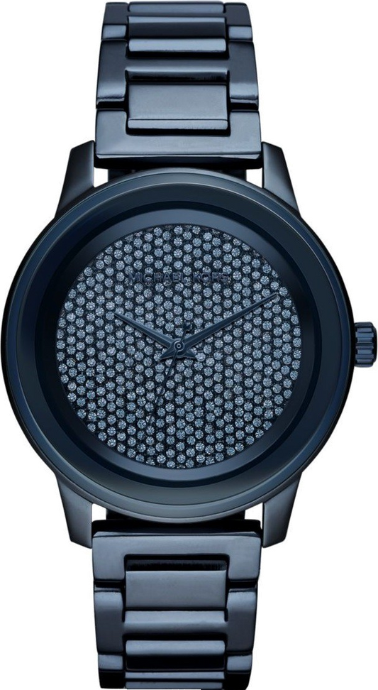 Michael Kors Kinley Blue Dial Blue Steel Strap Watch for Women - MK6246