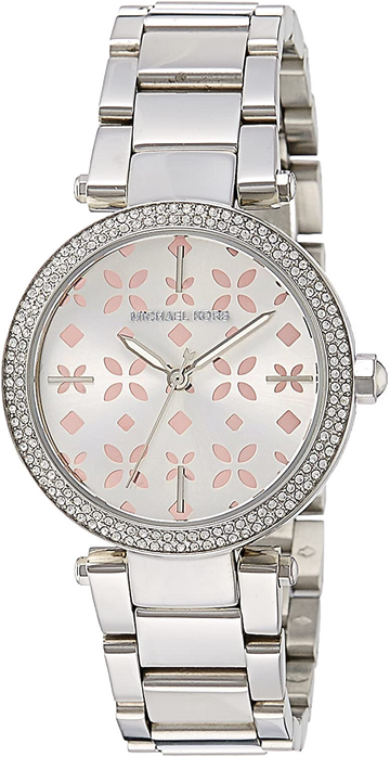 Michael Kors Parker Silver Dial Silver Stainless Steel Strap Watch for Women - MK6483
