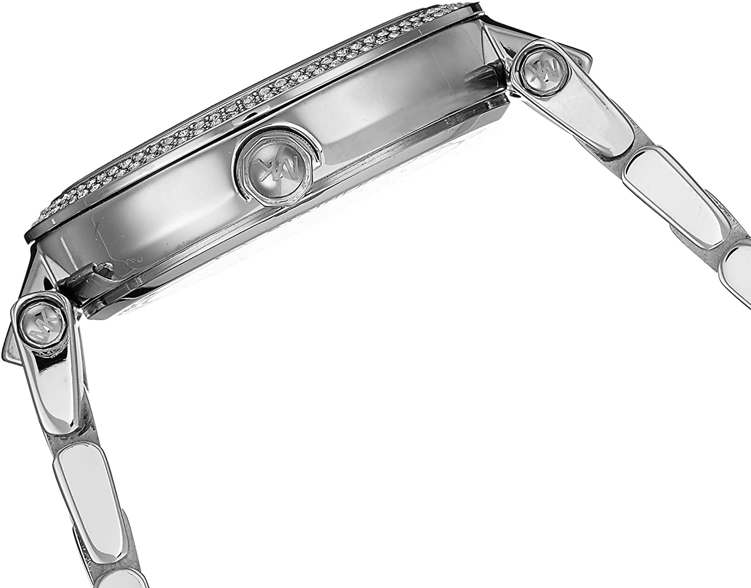 Michael Kors Parker Silver Dial Silver Stainless Steel Strap Watch for Women - MK6483