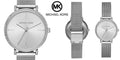 Michael Kors Darci Quartz Silver Dial Silver Mesh Strap Watch for Women - MK7123