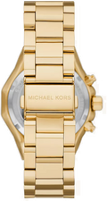 Michael Kors Raquel Analog Gold Dial Gold Steel Strap Watch For Women - MK4690