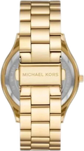Michael Kors Runway Gold Dial Gold Steel Strap Watch For Women - MK4561