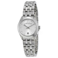 Marc Jacobs Peeker Silver Dial Silver Steel Strap Watch for Women - MBM3373