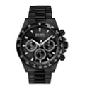 Hugo Boss Hero Black Dial Black Steel Strap Watch for Men - 1513754