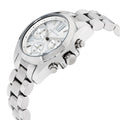 Michael Kors Bradshaw  Chronograph Silver Dial Silver Steel Strap Watch for Women - MK6174