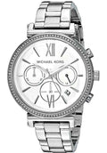 Michael Kors Sofie Quartz Silver Dial Silver Steel Strap Watch For Women - MK6575