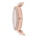 Michael Kors Parker Quartz Rose Gold Dial Rose Gold Steel Strap Watch For Women - MK6660