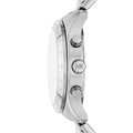 Michael Kors Berkley Chronograph Silver Dial Silver Steel Strap Watch For Women - MK7413