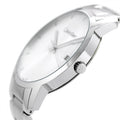 Calvin Klein City Chronograph Silver Dial Silver Steel Strap Watch for Men - K2G2G14X
