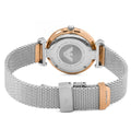 Emporio Armani Retro Mother of Pearl Dial Silver Mesh Bracelet Watch For Women - AR2067