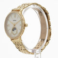 Fossil Jacqueline Moonphase Mother of Pearl Dial Gold Steel Strap Watch for Women - ES5167