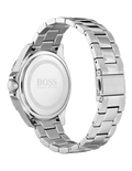 Hugo Boss Premiere Rose Gold Dial Silver Steel Strap Watch for Women - 1502444